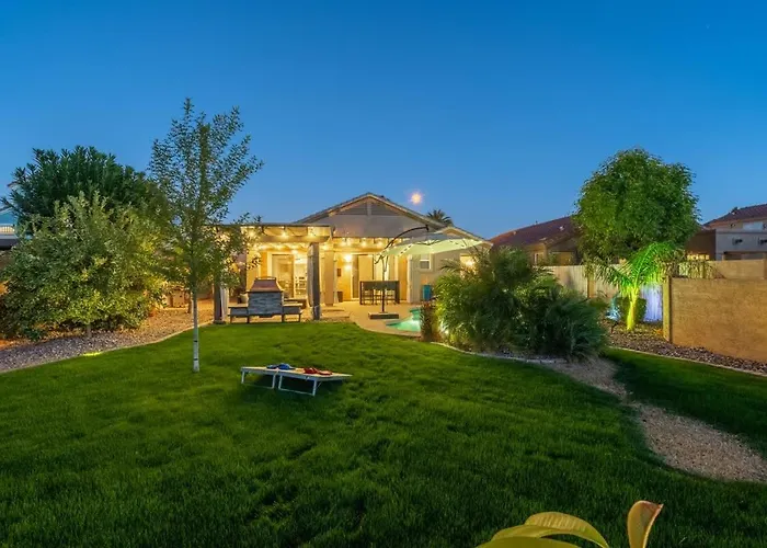 Waterfront With Pool Hot Tub Lounge Area Villa Chandler