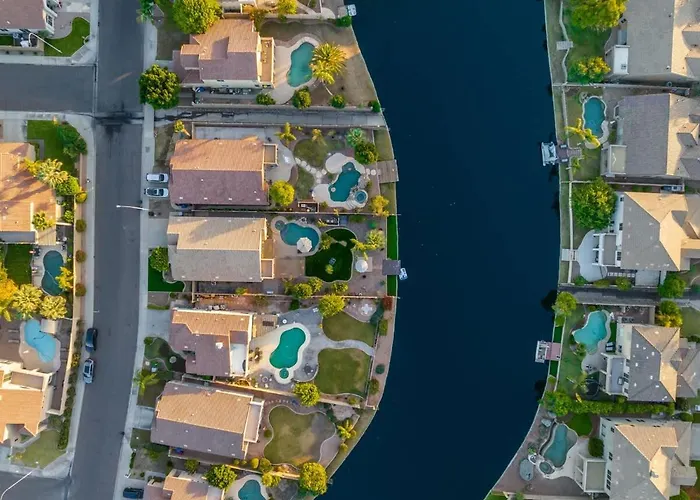Waterfront With Pool Hot Tub Lounge Area Villa Chandler